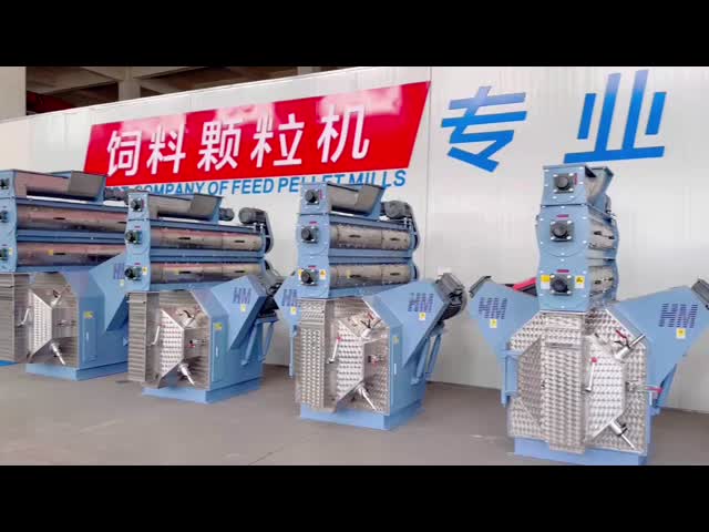 2-5T/H Animal Feed Pellet Mill for Poultry Chicken Fish Pig Cattle