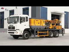 CSD200A Hydraulic Air DTH Mud Pump Integrated Dongfeng Truck Water Well Drilling Rig
