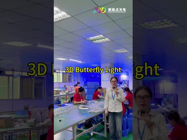 企業向けPixel 3Dバタフライランプ インターネット セレブホール KTVバー飾り