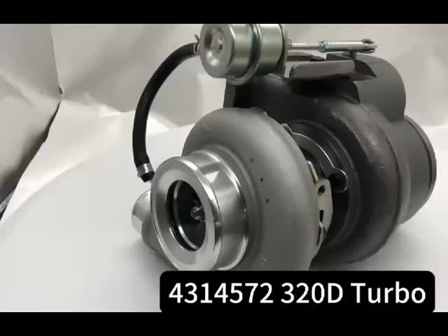 Motor de excavadora C7.1 Turbocargador para Carter E320D Número de pieza 431-4572 4314572 El video