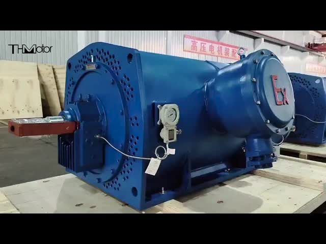 Motores elétricos de alta tensão de aço 2500kw YKS 900 YKK 900 da laminagem a quente