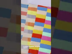 Elastisch und komfortabel und weich und langlebig Stylisch gestreiftes Material Stoff für lässiges Tragen