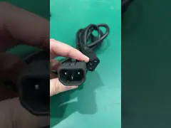OEM 1.5M Computer AC elektrisch stroomkoord IEC C14 Plug To IEC C13 Vrouwelijke connectoren