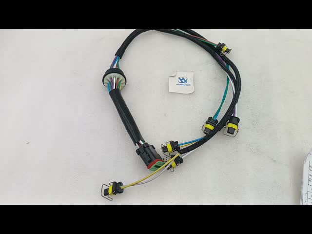 Fuel Injector Wiring Harness 222-5917 for CAT Excavator E324D E325D E329D Engine C9 Wire Harness 2225917
