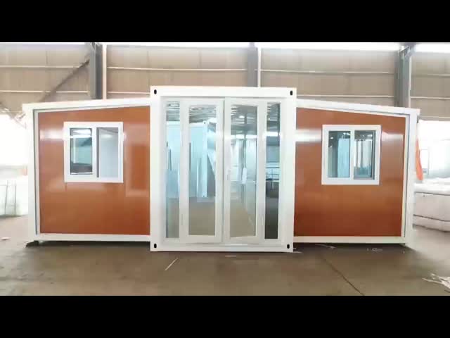 20ft 40ft Double Wing Folding Prefabricated Container House