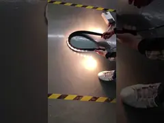 غسالة حائط LED مرنة 1900lm 10m 24VDC شريط السيليكون المرن