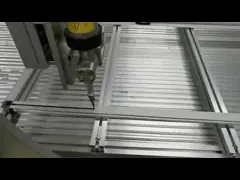 3 Ejes Dispensador automático Máquina de control PLC Sistemas de distribución de pegamento 1.2*0.6M rango de trabajo video