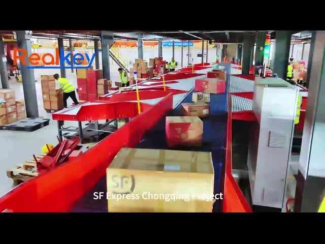 Pharmaceutical Industry Plastic Belt Conveyor Modular Conveyor System Easy To Clean Surface