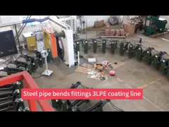 Steel Elbow 3LPE  Fbe Anticorrosion Coating Production Line video