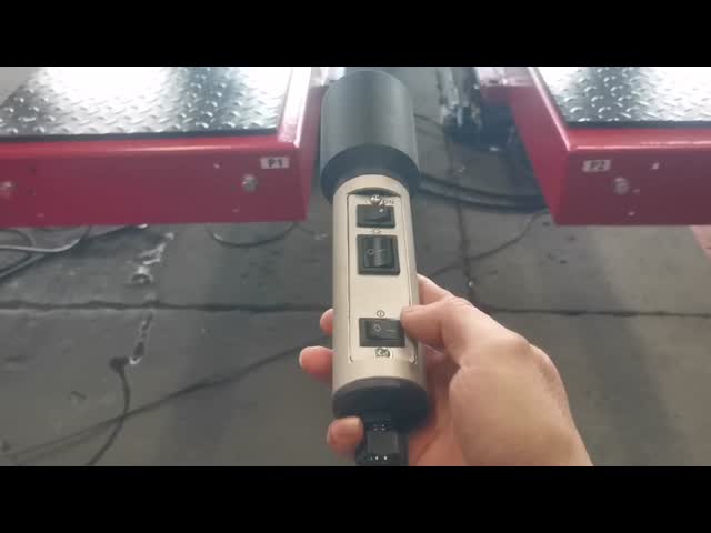 AA4C AA-ALSL8250 アライナメントシザーリフト 自動車リフト 自動リフト 遊び検出器付き 5.0T 4.8M 滑走路