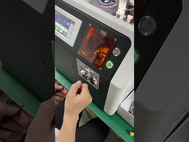 400W Automatic Mute Ferrule Terminal Crimping Machine