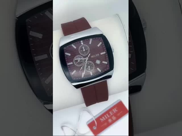 オーダーメイド ホワイト ダイヤル 豪華 男性用 時計 多色 アナログ ディスプレイ