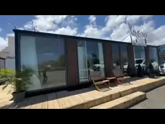 Aluminium Alloy Sliding Window 30FT Extendable Container House untuk Proyek Anda