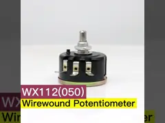WX112 WX050 5W Single Turn Wire Wound Potentiometer Adjustable Resistance 100R 330R 470R