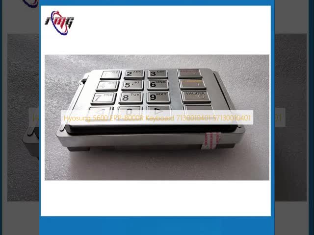 7130020100 EPP-8000R Keypad - Genuine Nautilus Hyosung ATM Keyboard Replacement