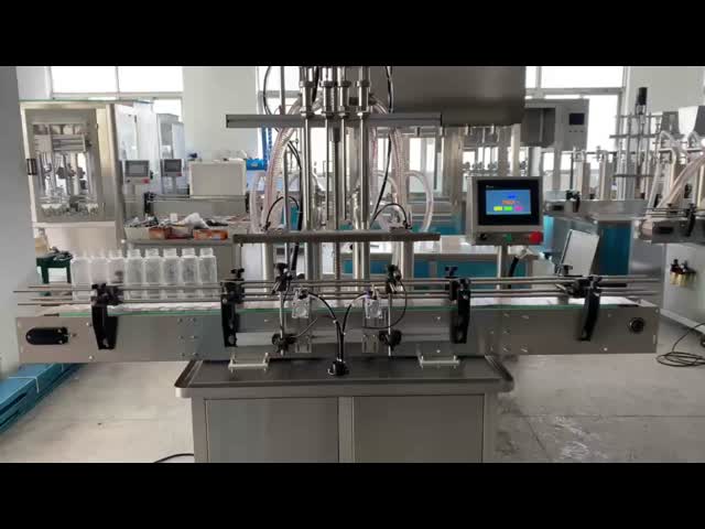 220V Máquina de llenado de crema semiautomática de doble cabeza para salsa de salsa de salsa de salsa de salsa cosmética El video