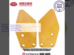 EX55 EX70 EX80 EX120 HITACHI Εκσκαφέας πλευρικός κόφτης βελτιστοποιημένη λεπίδα γωνίας δοντιών