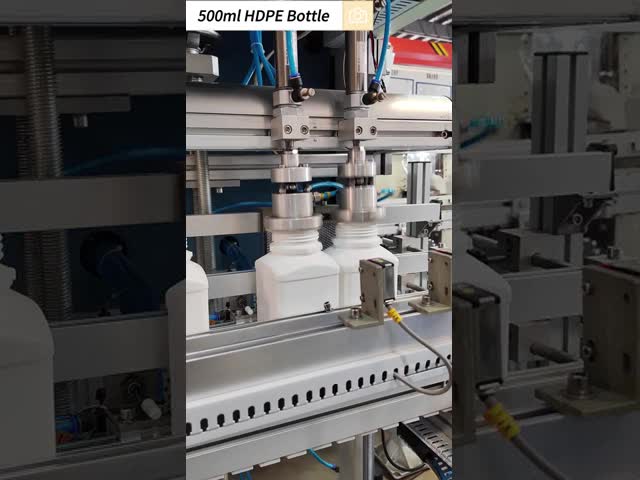 250ml 広頸方形ボトル HDPE素材 円筒体