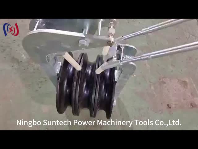 ヘリコプターコンダクターのストリングブロック 508 X 75MM 重用ワイヤロープポリー