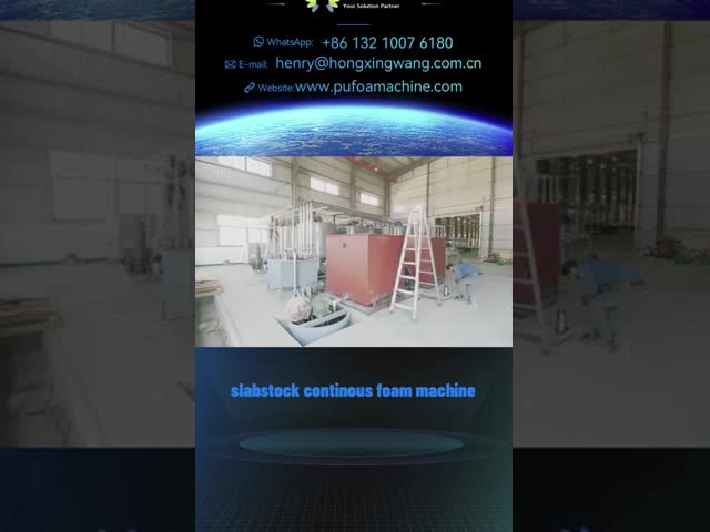 Horizontal Continuous Foam Machine
