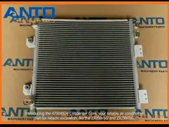 4704924 コンデンサーコア HITACHI 掘削機 エアコン部品 ZH200-A ZX210H-5G