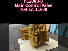 PC2000-8 Van điều khiển chính 709-1A-11600 709-1A-11100 Cho máy đào Komatsu