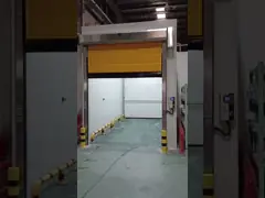 Portes de stockage à froid à grande vitesse bleues robustes pour les environnements difficiles