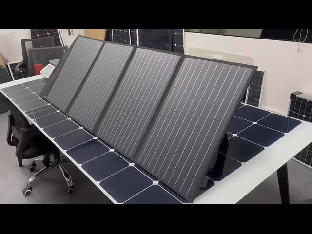 USB-порт Складные солнечные панели для кемпинга 60W/80W/100W/120W/160W/200W/300W