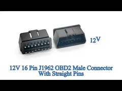 J1962 Car OBD 2 OBD2 16 Pin Connector With Straight Pin