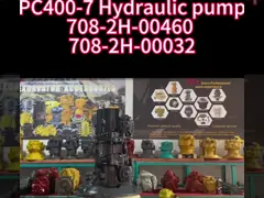 Komatsu PC400-7 PC450-7 Hydrauliczna główna pompa 708-2H-00460 708-2H-00032