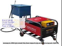 Hydro Industrial Water Blaster For Ship Rust Removal 10000psi