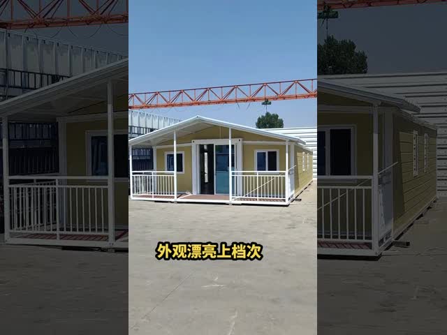プリインストール 配管システム 拡張可能なコンテナハウス ポリウレタン泡断熱と鋼鉄のセキュリティドア