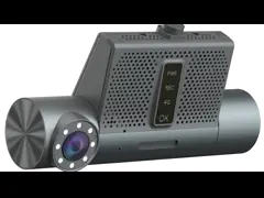 2CH 1080P Dashcam With 4G WIFI GPS Vehicle CCTV System for Taxi