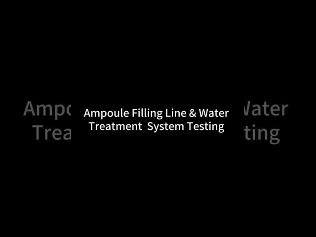 高粘度ワクチンと生物薬のための無菌アンプル詰め機,ISO 5 クリーンルームGMP準拠