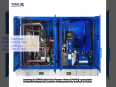 132kw Diesel Pressure Washer 1000bar Industrial Water Blasting Machine