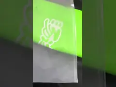 Rectangular Custom Printed Frosted Apparel Packaging For Products