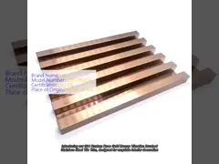304 Custom Rose Gold Bronze Color Vibration Brushed Finishing Surface 316L Stainless Steel Tile Trim For Wall Cladding Interior Decoration