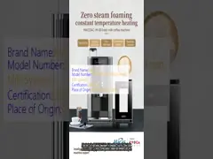 Meilleur distributeur de café au lait frais dans un café