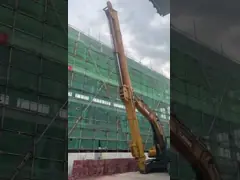 OEM Brazo de excavadora hidráulica fuerte Boom telescópico se extiende hasta 32 metros