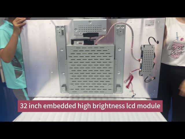 32 polegadas HDMI Luz solar legível LCD Display Touch Screen 1920x1080 3000cd