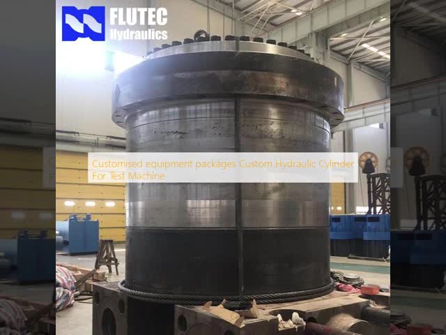 Customised Equipment Packages Custom Hydraulic Cylinders For Test Machine