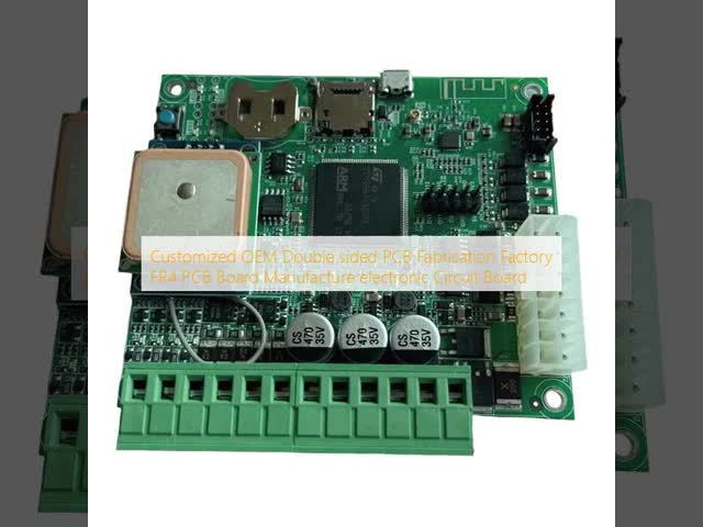 オーダーメイド OEM 双面 PCB 板 FR4 PCB 板 0.5oz-6oz 銅厚さ