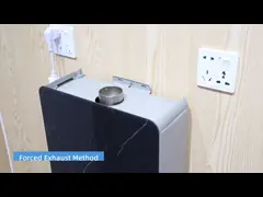 بهترین آبگرمکن گاز فشار 560mm X 350mm X 140mm برای آشپزخانه / بالکن ارتقا و نصب