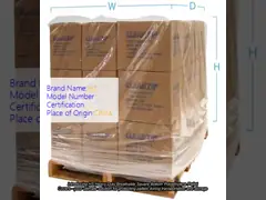 Coperture di pallet in polietilene a fondo quadrato e traspirante per uso pesante