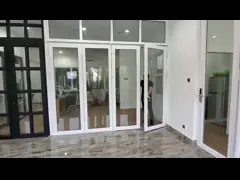 Two / Three Track UPVC Sliding Door Laminated Heat Insulation