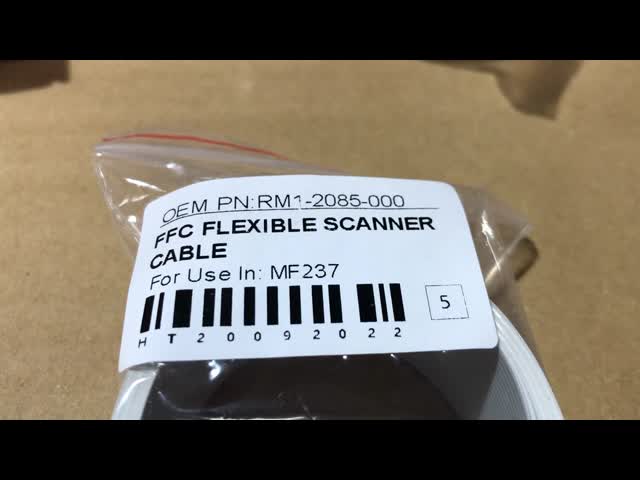 FFC Гибкий сканерный кабель 24 пин E308092 RM1-2085-000 RM1-2085 для Canon MF236 237 243 244 246 MF247 249 MF211 212 215 216 217 221 222 223 224 226 227 229 231 232 233 Сканер Cis Плоский кабельный принтер