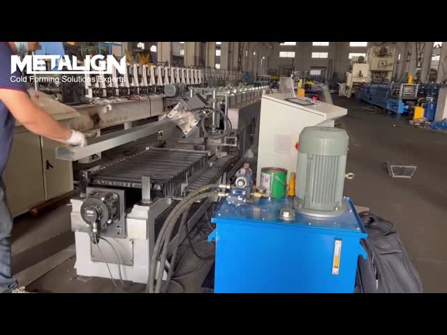Dual Head Decoiler Roll Forming Machine For Light Gauge Steel Stud Production