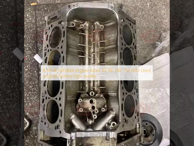 Automobile B-M-W N63B44 Used Engine Block For X5 X6 740 750 650i