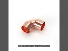 Metaliczny hurtowy 180 stopni łokieć miedziana zwrotna zgięcie miedziana spawanie