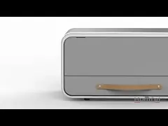 Household Bread Storage Container With Drawer , Stainless Steel Bread Box